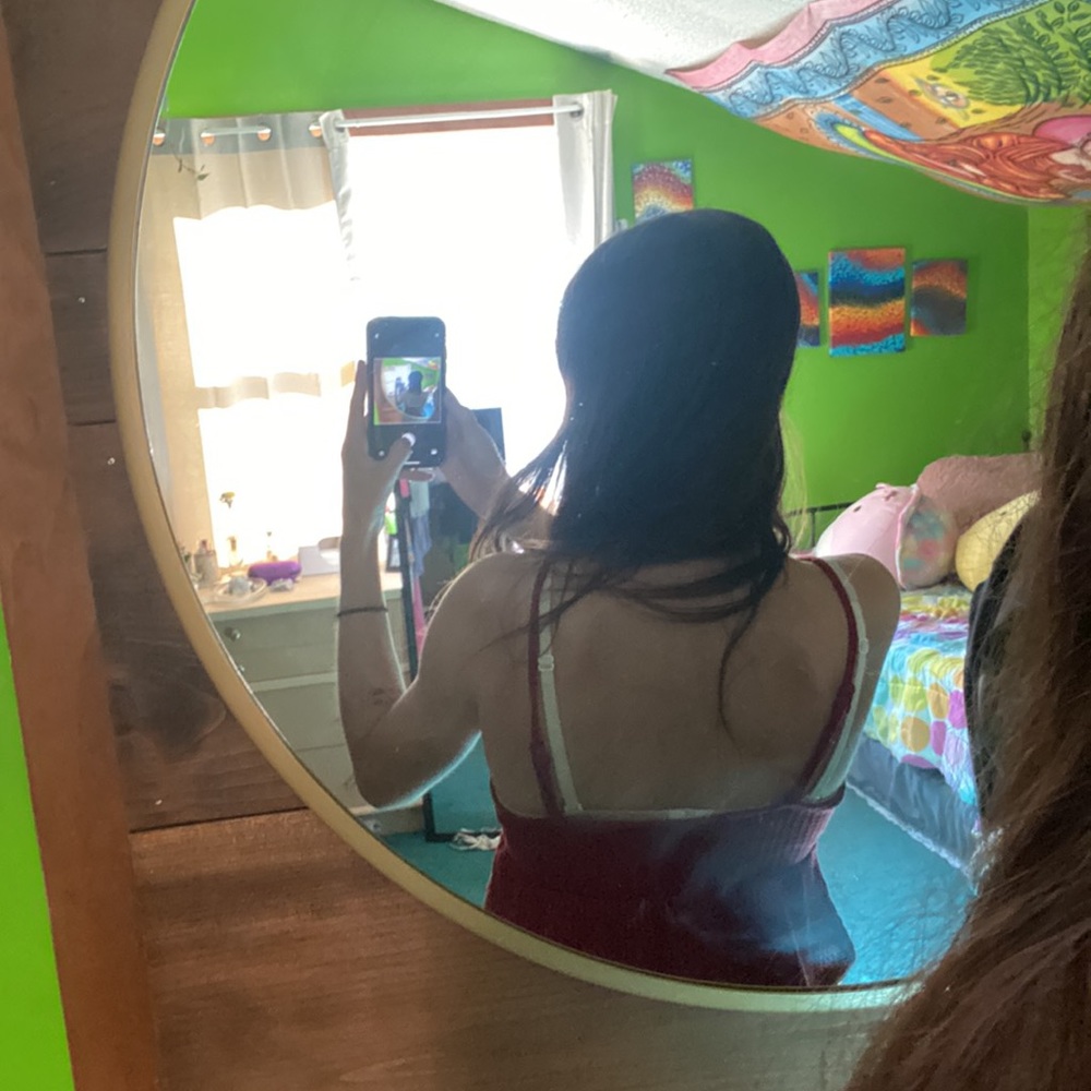 NWOT Shein Ruffle Tank - Picture 3 of 5